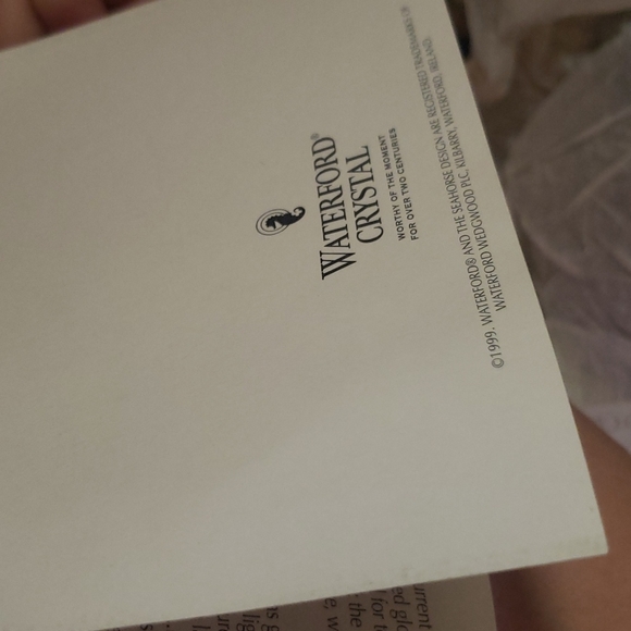 Crystal Wine Bottle coaster 🌟NIB 🌟 Waterford Millennium edition - Picture 9 of 9